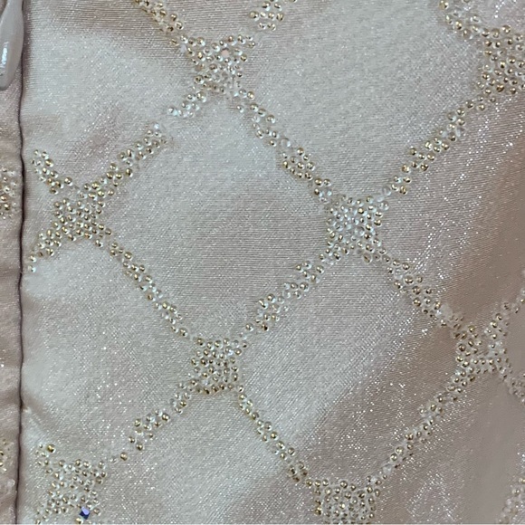 Bonnie Jean Blush Pink Gold Occasion Fancy Dress 7 - Picture 6 of 6